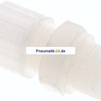 Gerade Verschraubung G 3/8"-10x4mm, PVDF