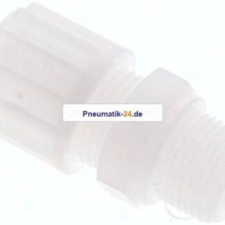 Gerade Verschraubung G 3/8"-12x6mm, PVDF