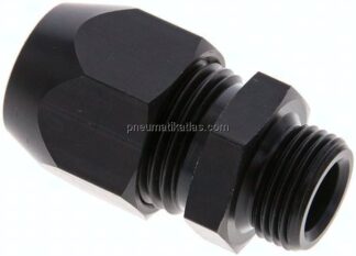 Gerade Verschraubung G 3/8"-15x9mm, Aluminium