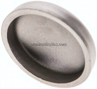 Rohrkappe 26,9x2,0mm, 1.4571, ähnlich DIN 28011
