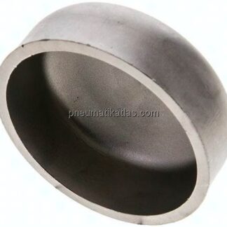 Rohrkappe 60,3x3,0mm, 1.4571, ähnlich DIN 28011