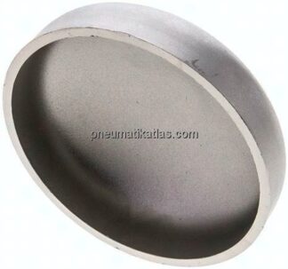 Rohrkappe 88,9x3,0mm, 1.4571, ähnlich DIN 28011