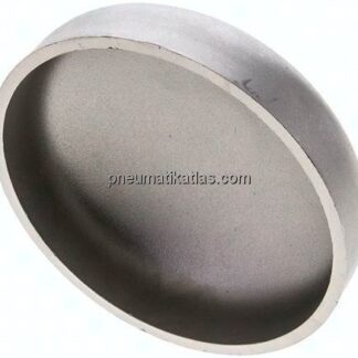 Rohrkappe 88,9x3,0mm, 1.4571, ähnlich DIN 28011