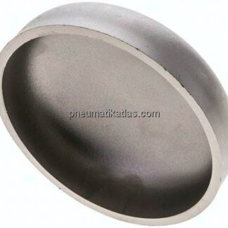 Rohrkappe 76,1x3,0mm, 1.4541, ähnlich DIN 28011