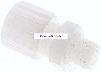 Gerade Verschraubung G 3/8"-15x9mm, PVDF