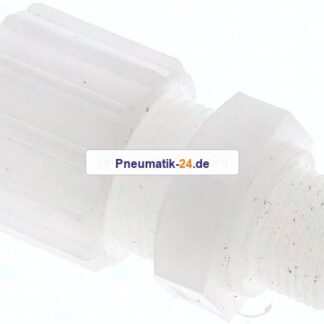 Gerade Verschraubung G 3/8"-15x9mm, PVDF