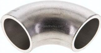 Rohrbogen Typ3, 26,9x2,3mm, 1.4541, nahtlos, EN 10253 Typ A (DIN 2605)