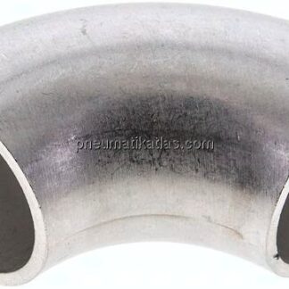 Rohrbogen Typ3, 42,4x2,6mm, 1.4541, nahtlos, EN 10253 Typ A (DIN 2605)