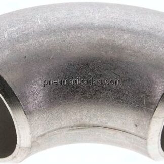 Rohrbogen Typ3, 42,4x3,6mm, 1.4541, nahtlos, EN 10253 Typ A (DIN 2605)