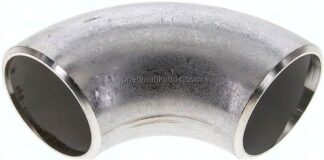 Rohrbogen Typ3, 48,3x3,2mm, 1.4541, nahtlos, EN 10253 Typ A (DIN 2605)