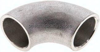 Rohrbogen Typ3, 25,0x2,0mm, 1.4571, nahtlos, EN 10253 Typ A (DIN 2605)