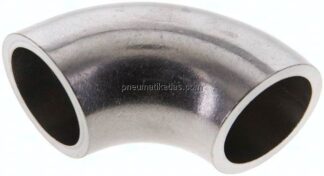 Rohrbogen Typ3, 25,0x2,5mm, 1.4571, nahtlos, EN 10253 Typ A (DIN 2605)