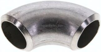 Rohrbogen Typ3, 33,7x4,0mm, 1.4571, nahtlos, EN 10253 Typ A (DIN 2605)