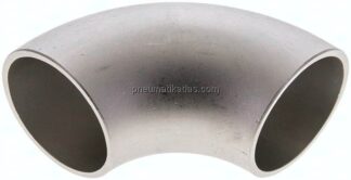 Rohrbogen Typ3, 40,0x2,0mm, 1.4571, nahtlos, EN 10253 Typ A (DIN 2605)