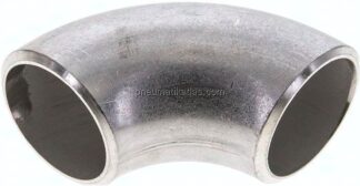 Rohrbogen Typ3, 42,4x3,2mm, 1.4571, nahtlos, EN 10253 Typ A (DIN 2605)