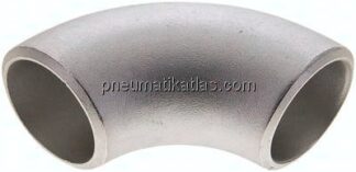 Rohrbogen Typ3, 51,0x4,0mm, 1.4541, nahtlos, EN 10253 Typ A (DIN 2605)
