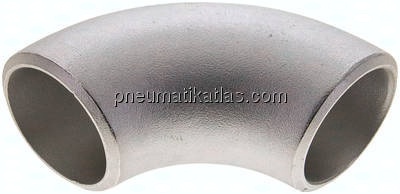 Rohrbogen Typ3, 51,0x4,0mm, 1.4541, nahtlos, EN 10253 Typ A (DIN 2605)