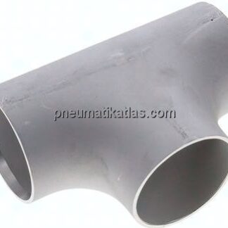 T-Stück 60,3x2,0mm, 1.4571 geschweißt, EN 10253 Typ A (DIN 2615)