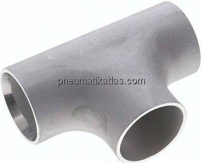 T-Stück 42,4x2,0mm, 1.4541 geschweißt, EN 10253 Typ A (DIN 2615)