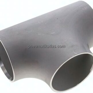 T-Stück 88,9x3,0mm, 1.4541 geschweißt, EN 10253 Typ A (DIN 2615)