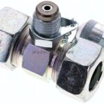 Messanschluss M16x2, 18 L (M26x1,5)-HD-Verschraubung, Stahl verzinkt