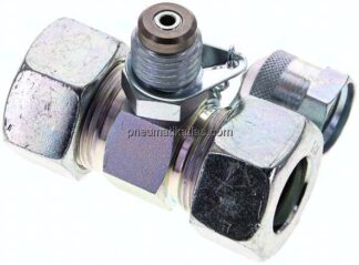 Messanschluss M16x2, 18 L (M26x1,5)-HD-Verschraubung, Stahl verzinkt
