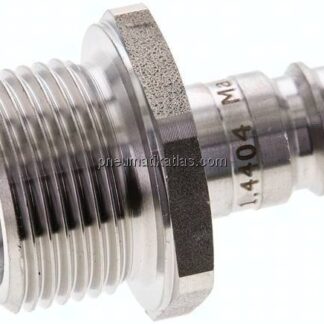 Kupplungsstecker (NW10) G 3/4"(AG), 1.4404