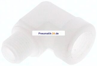 90°-Einschraubwinkel G 1/8"(IG)-G 1/8"(AG), Polypropylen