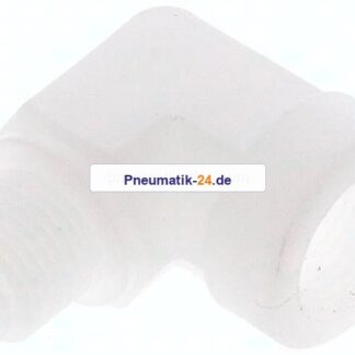 90°-Einschraubwinkel G 1/8"(IG)-G 1/8"(AG), Polypropylen