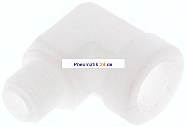 90°-Einschraubwinkel G 1/8"(IG)-G 1/8"(AG), Polypropylen