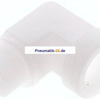 90°-Einschraubwinkel G 3/8"(IG)-G 3/8"(AG), Polypropylen