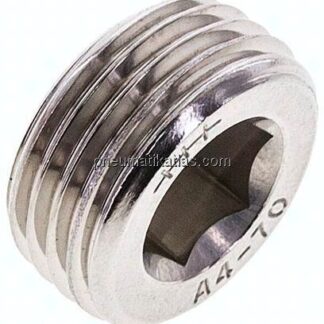 Verschlussstopfen Innenskt. R 1/2", V4A