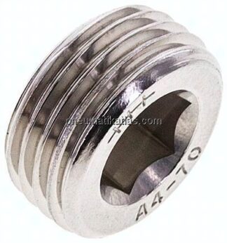 Verschlussstopfen Innenskt. R 1/2", V4A