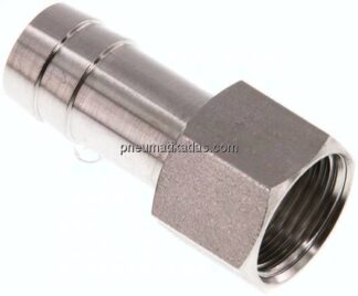 Aufschraub-Schlauchtülle G 3/8"-13 (1/2")mm, 1.4571