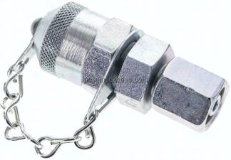 Messanschluss M16x2, 6 L-Dichtkegel, Stahl verzinkt