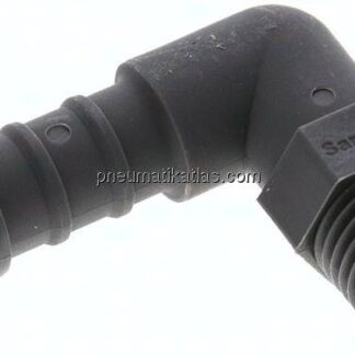 Winkel-Gewindetülle R 1/4"-10mm, PA 6