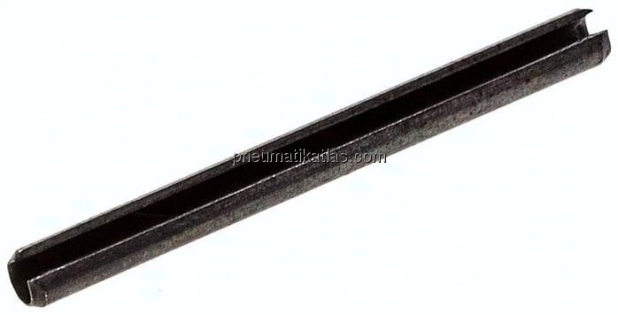 Spannhülse DIN 1481 / ISO 8752, 3,0x36, Stahl blank (schwarz)