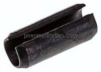 Spannhülse DIN 1481 / ISO 8752, 4,0x10, Stahl blank (schwarz)