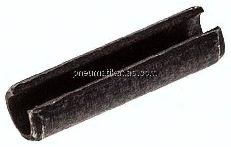 Spannhülse DIN 1481 / ISO 8752, 4,0x16, Stahl blank (schwarz)