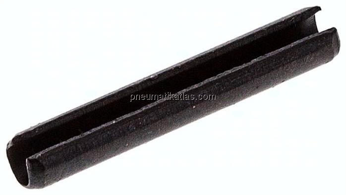 Spannhülse DIN 1481 / ISO 8752, 4,0x26, Stahl blank (schwarz)