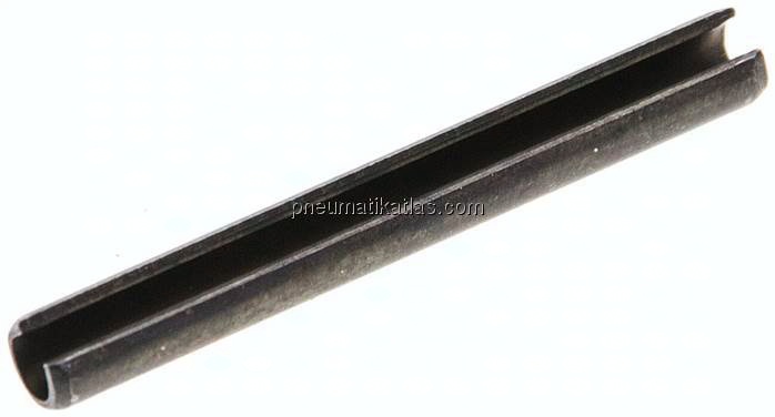Spannhülse DIN 1481 / ISO 8752, 4,0x36, Stahl blank (schwarz)