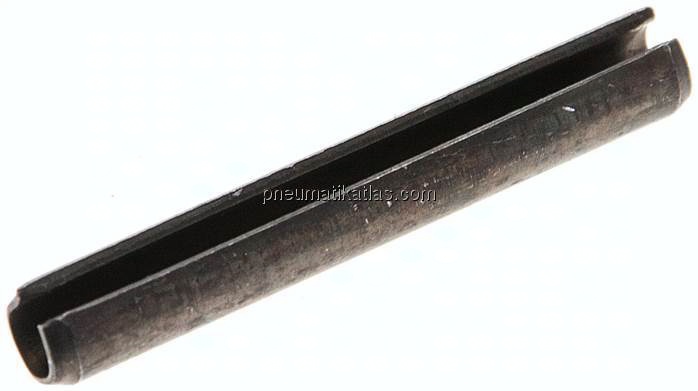 Spannhülse DIN 1481 / ISO 8752, 5,0x36, Stahl blank (schwarz)