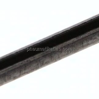 Spannhülse DIN 1481 / ISO 8752, 5,0x40, Stahl blank (schwarz)