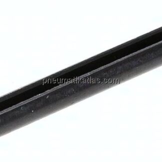 Spannhülse DIN 1481 / ISO 8752, 5,0x50, Stahl blank (schwarz)