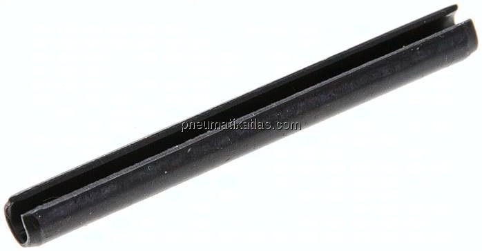 Spannhülse DIN 1481 / ISO 8752, 5,0x50, Stahl blank (schwarz)