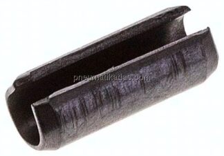 Spannhülse DIN 1481 / ISO 8752, 6,0x16, Stahl blank (schwarz)