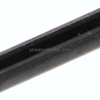 Spannhülse DIN 1481 / ISO 8752, 6,0x30, Stahl blank (schwarz)
