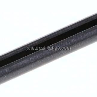 Spannhülse DIN 1481 / ISO 8752, 6,0x45, Stahl blank (schwarz)