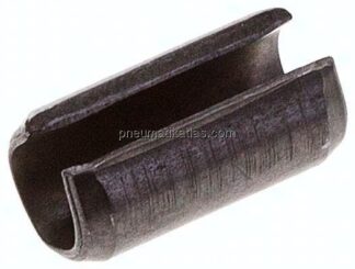 Spannhülse DIN 1481 / ISO 8752, 8,0x16, Stahl blank (schwarz)