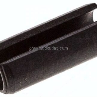 Spannhülse DIN 1481 / ISO 8752, 8,0x20, Stahl blank (schwarz)